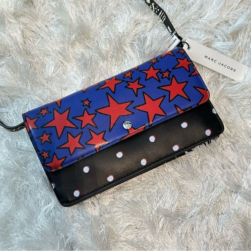 Marc Jacobs Patterned Leather Crossbody Bag - Picture 3 of 5